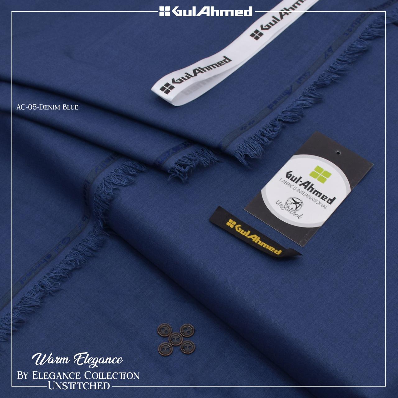 Gul Ahmed Men’s Semi Wool – Unstitched Winter Collection