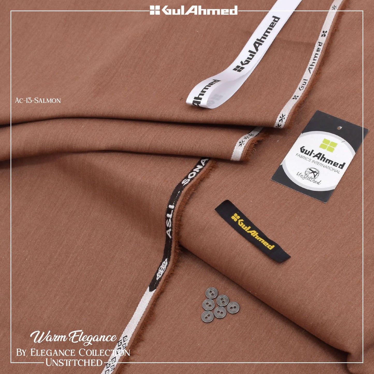 Gul Ahmed Men’s Semi Wool – Unstitched Winter Collection