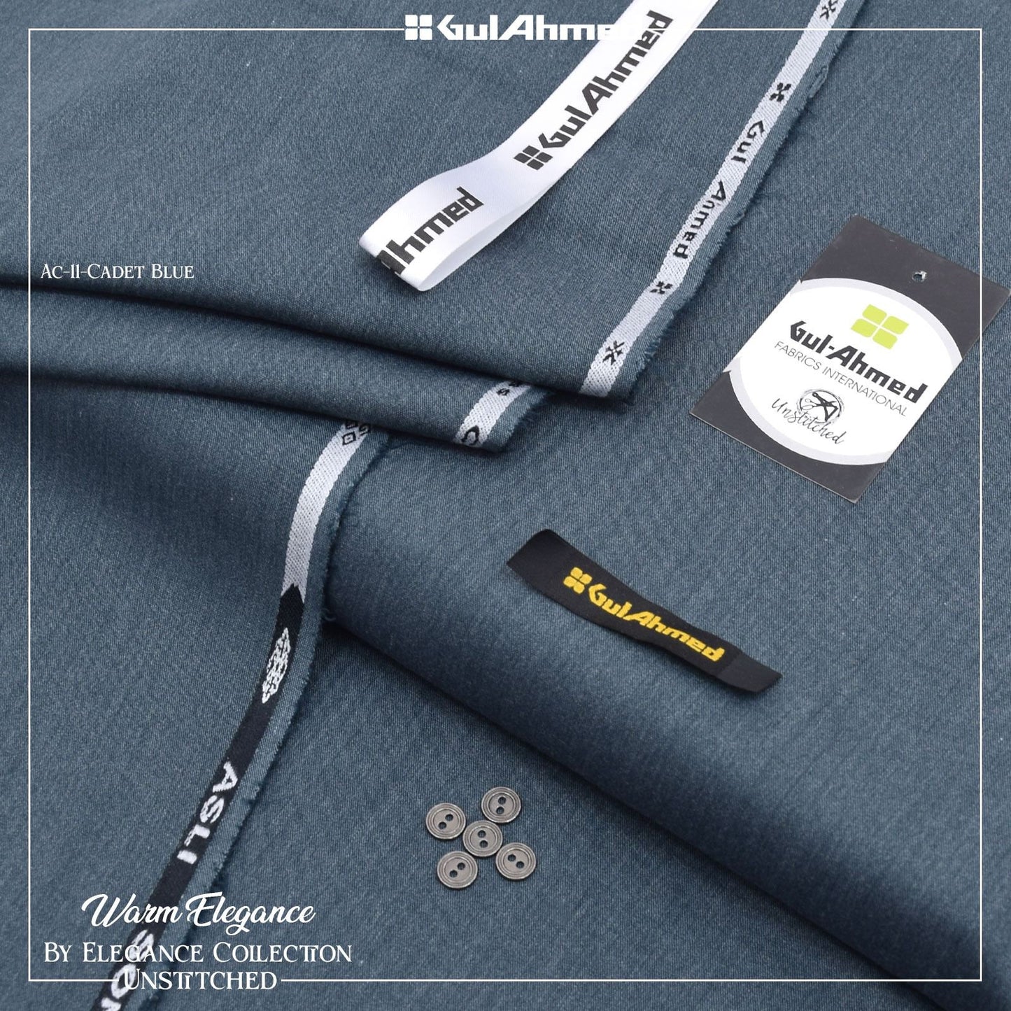 Gul Ahmed Men’s Semi Wool – Unstitched Winter Collection