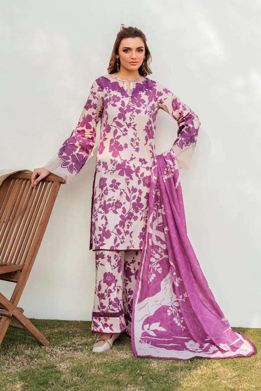 BINSAEED 3PC Khaddar Collection β Printed Winter Suits