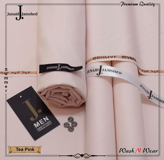J. Junaid Jamshed Men’s Summer Collection – Premium Wash & Wear Fabric