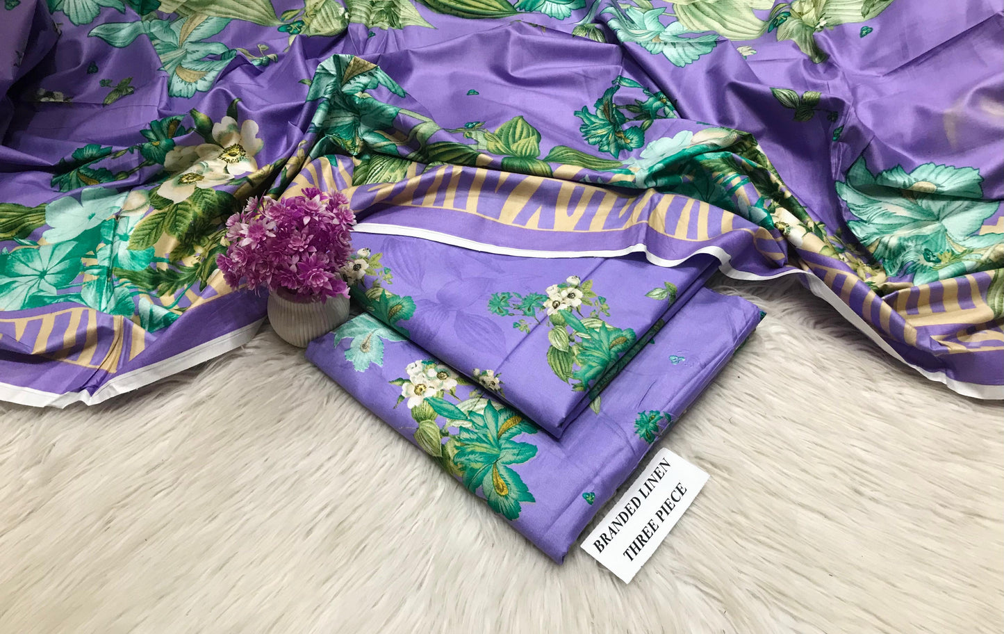 Maria B | Iznik | Baroque | Charizma – Linen 3PC Printed Winter Collection 2025