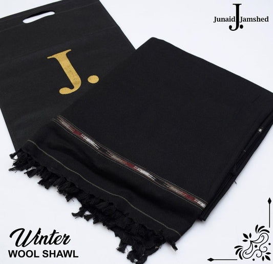 J. Junaid Jamshed Men’s Winter Shawl – Pure Wool