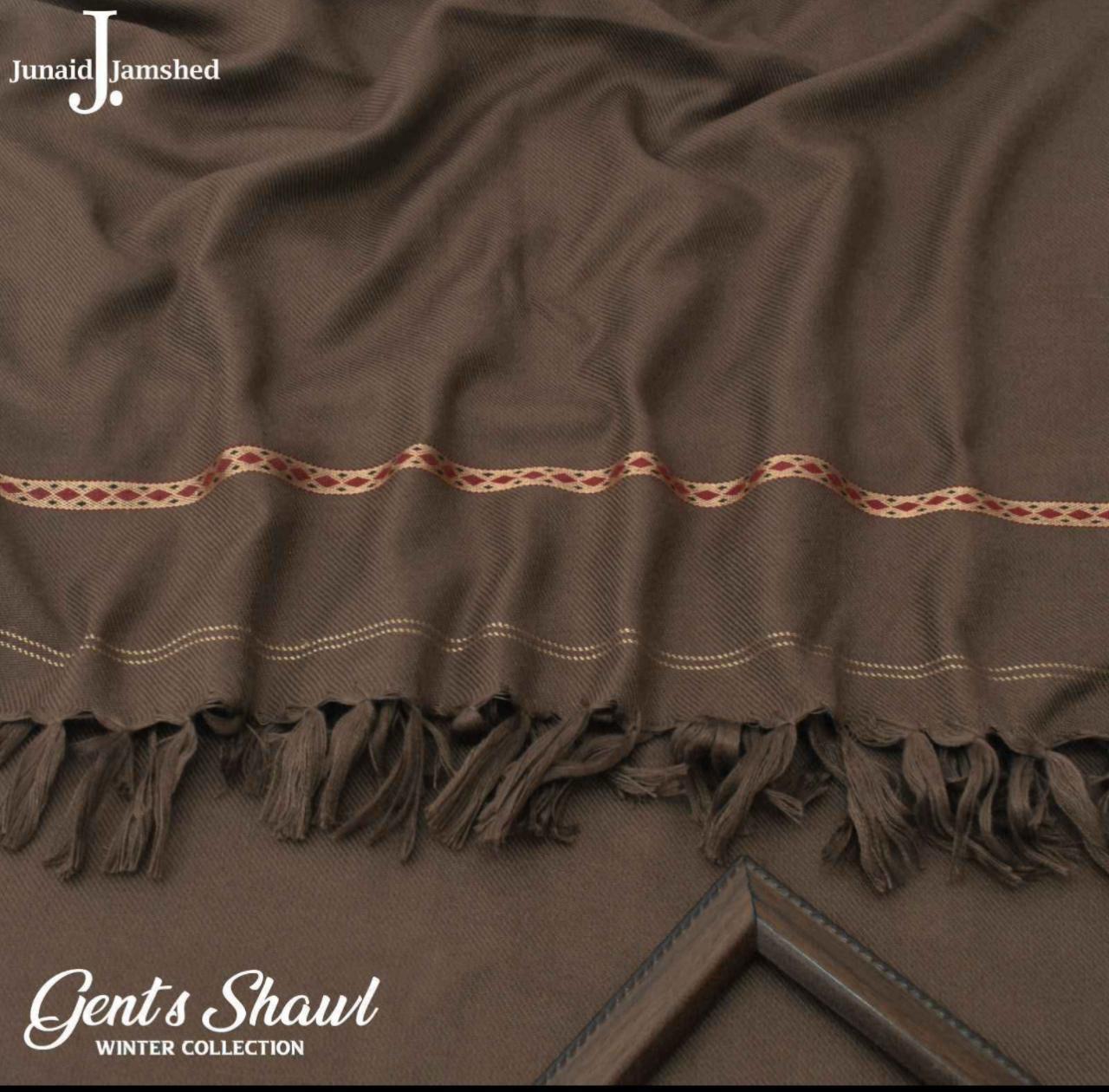 J. Junaid Jamshed Men’s Winter Shawl – Pure Wool