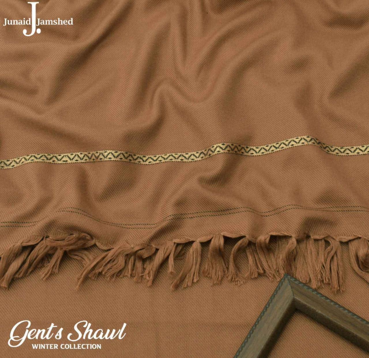 J. Junaid Jamshed Men’s Winter Shawl – Pure Wool