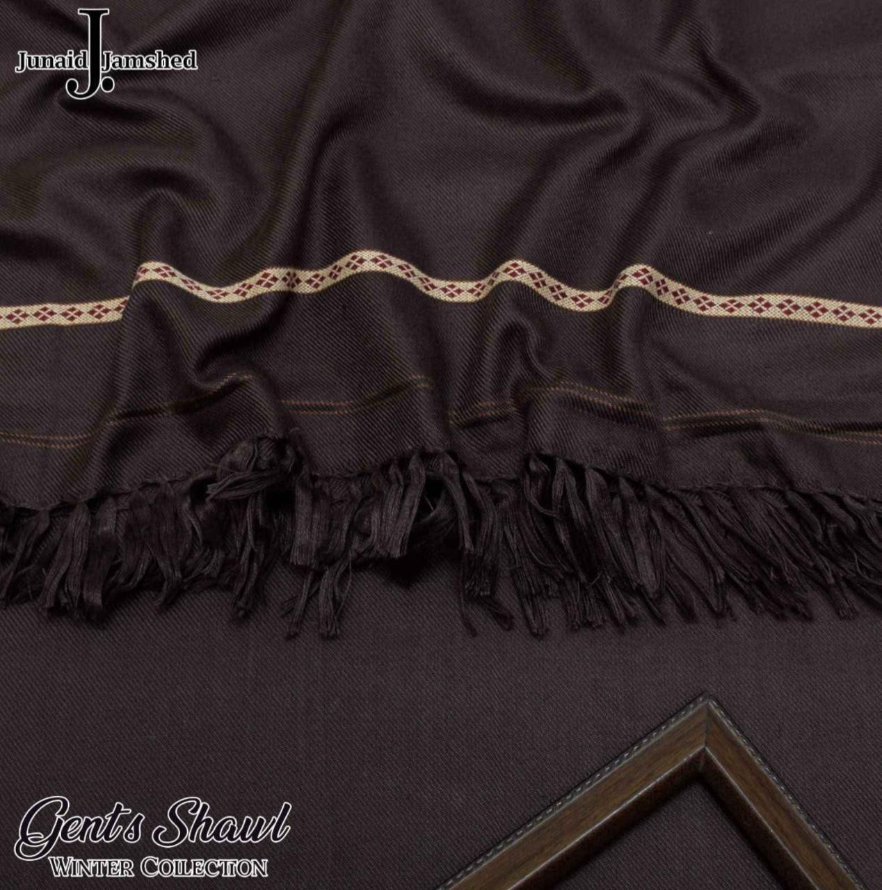 J. Junaid Jamshed Men’s Winter Shawl – Pure Wool