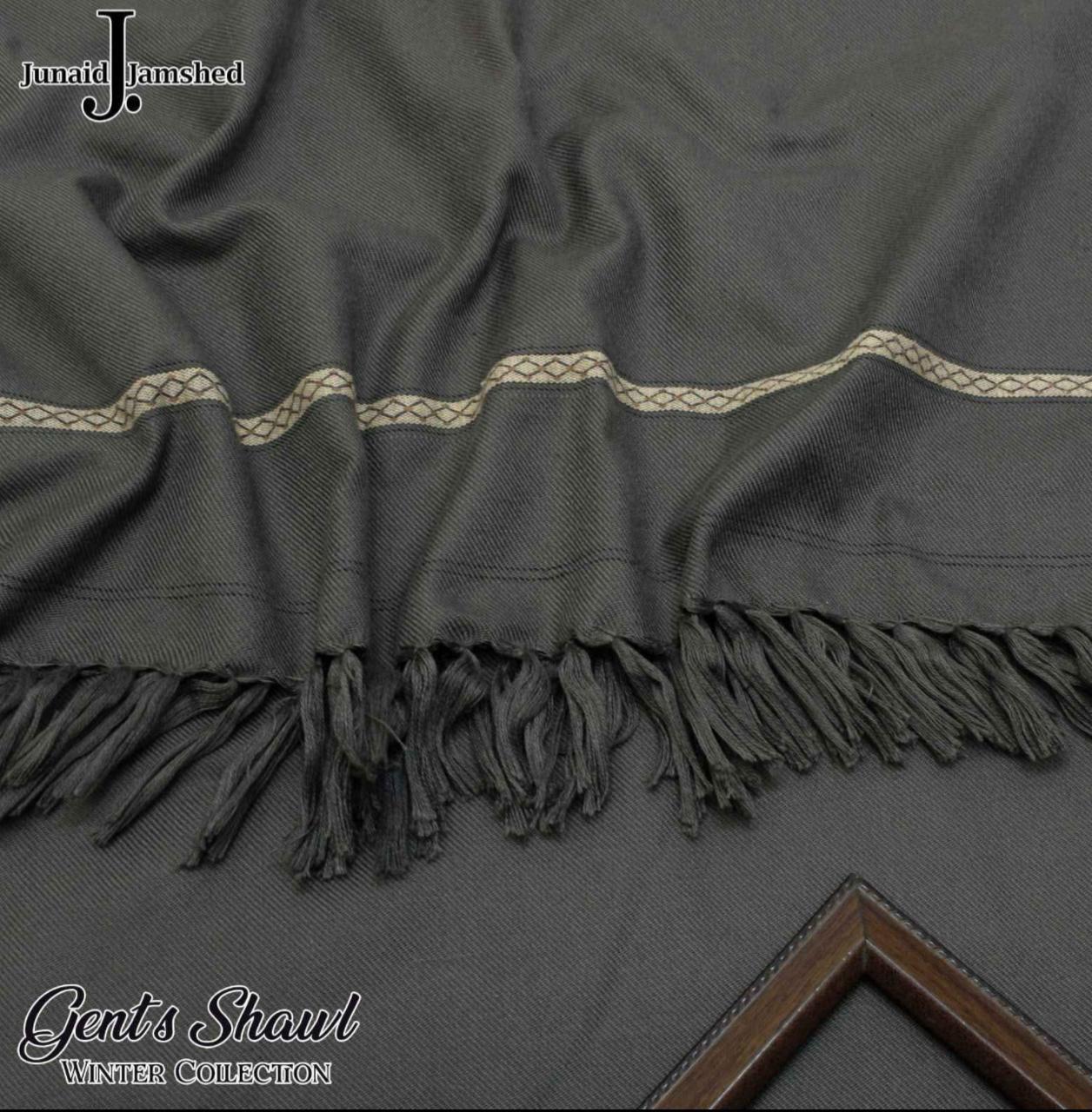 J. Junaid Jamshed Men’s Winter Shawl – Pure Wool