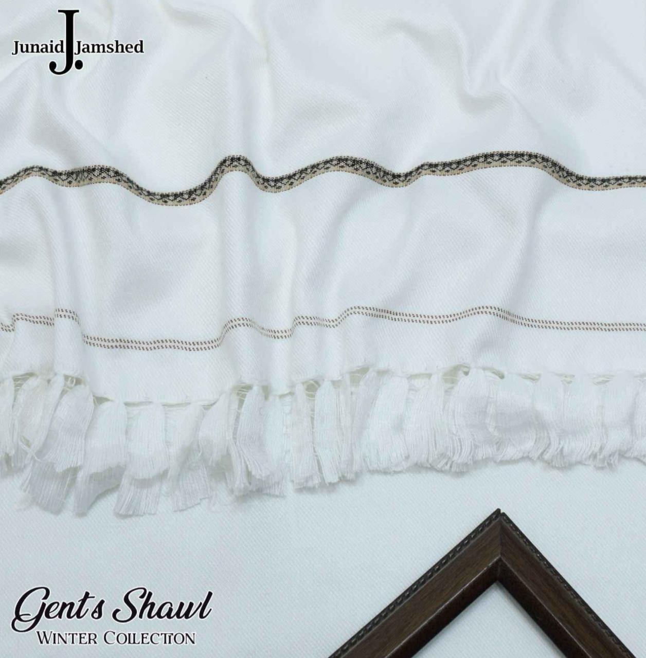 J. Junaid Jamshed Men’s Winter Shawl – Pure Wool