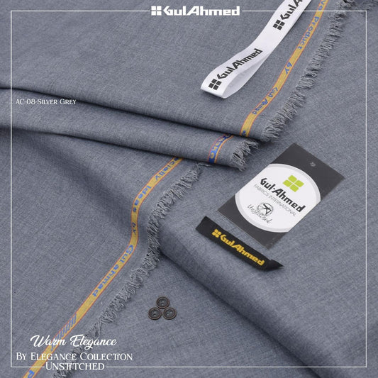 Gul Ahmed Men’s Semi Wool – Unstitched Winter Collection