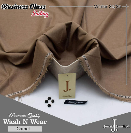 J. Junaid Jamshed Winter Collection 2025 – MVS Wash & Wear Unstitched Suit