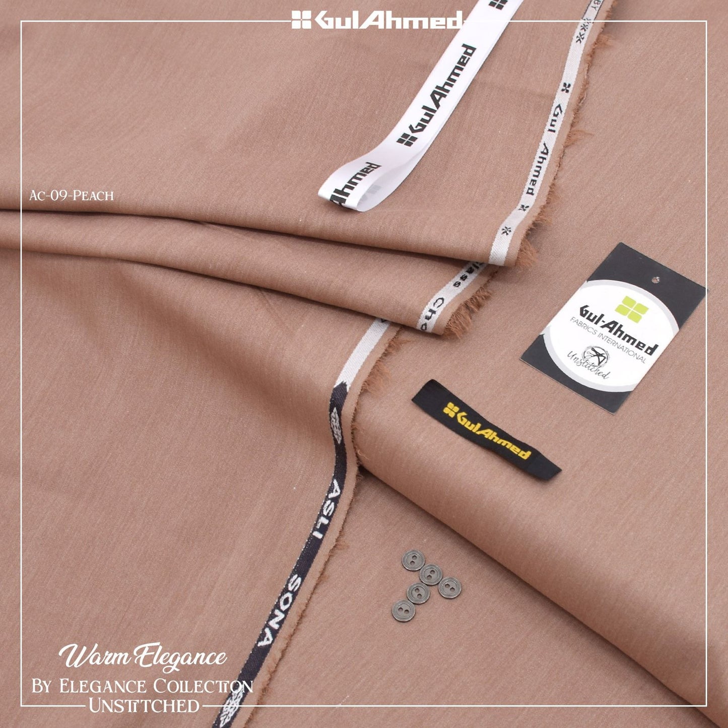 Gul Ahmed Men’s Semi Wool – Unstitched Winter Collection