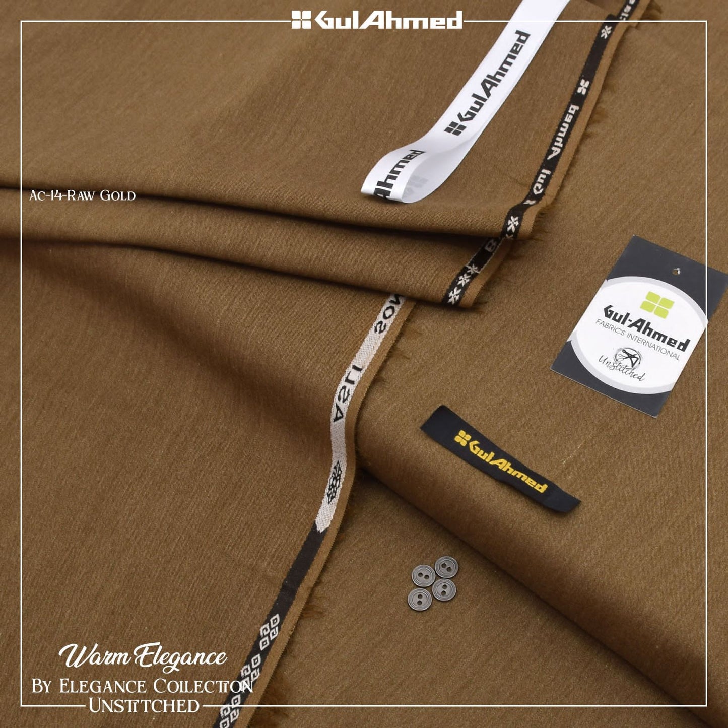 Gul Ahmed Men’s Semi Wool – Unstitched Winter Collection