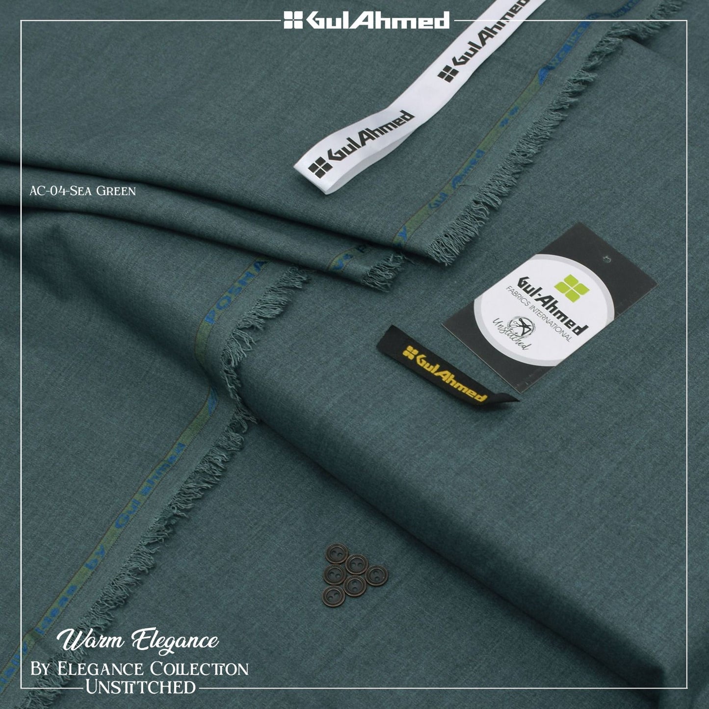 Gul Ahmed Men’s Semi Wool – Unstitched Winter Collection