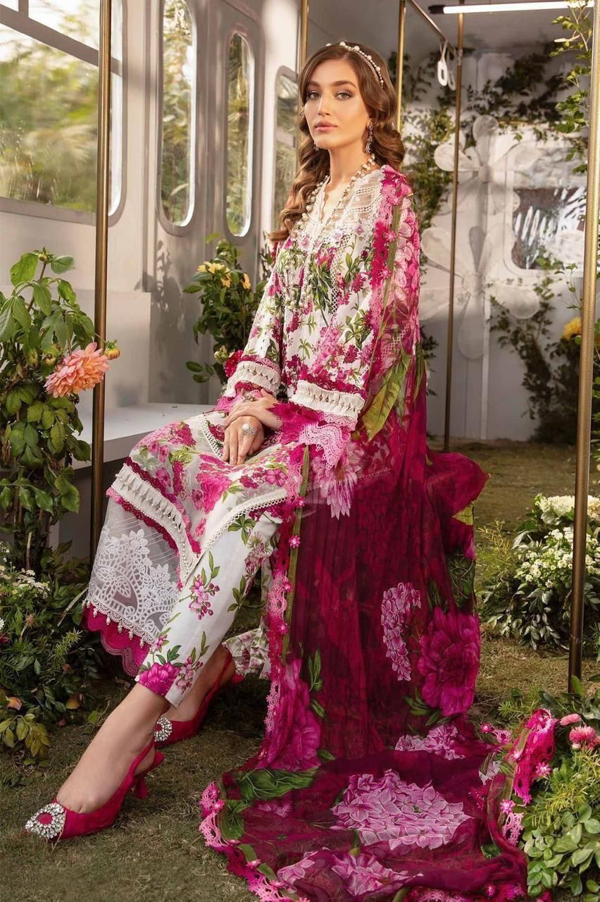 BINSAEED 3PC Khaddar Collection – Printed Winter Suits