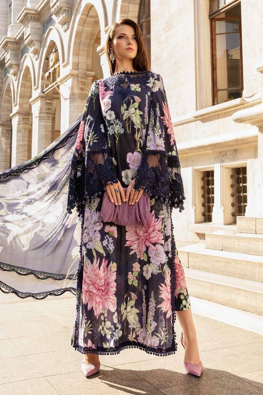 BINSAEED 3PC Khaddar Collection – Printed Winter Suits