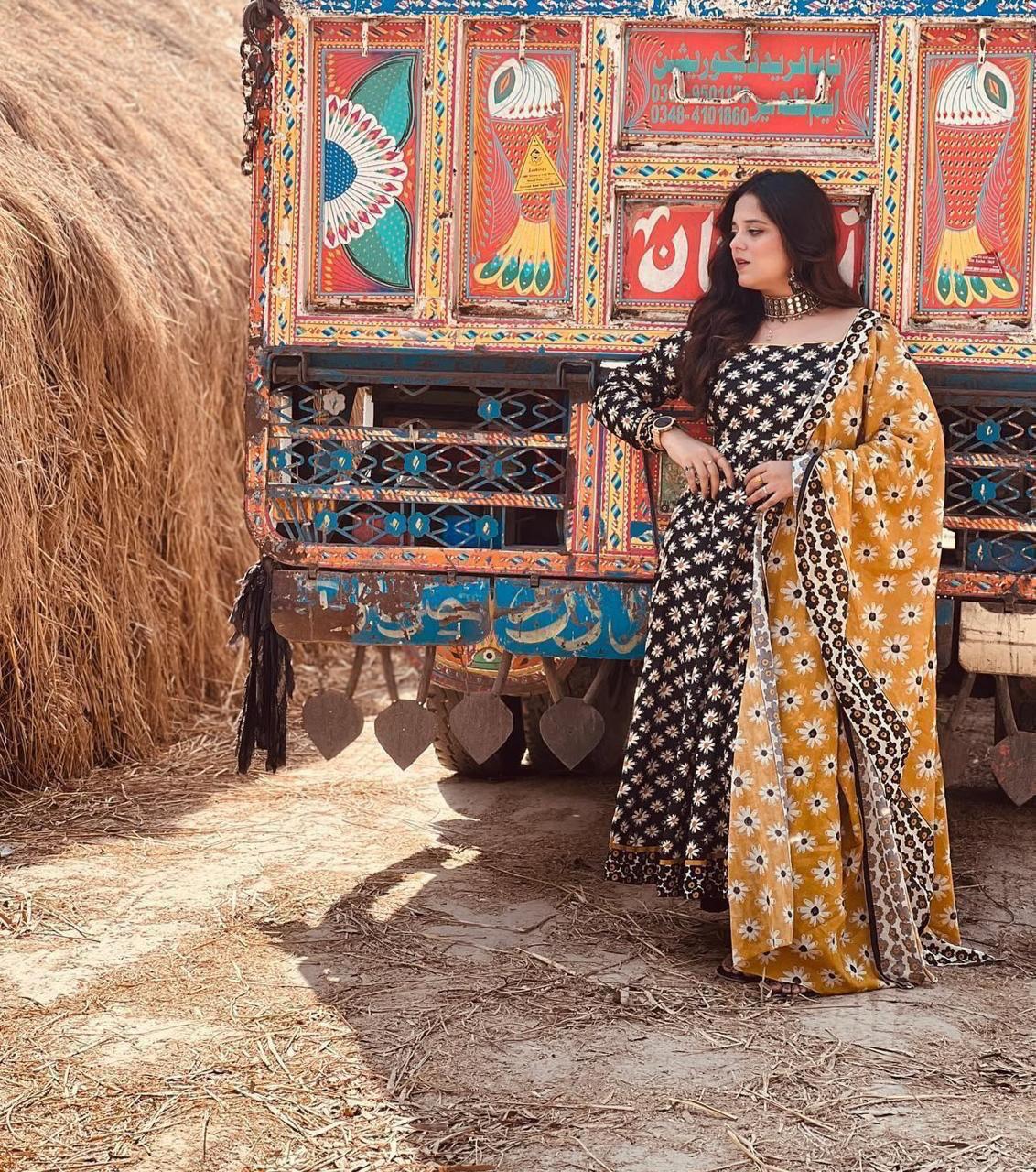 BINSAEED 3PC Khaddar Collection – Printed Winter Suits