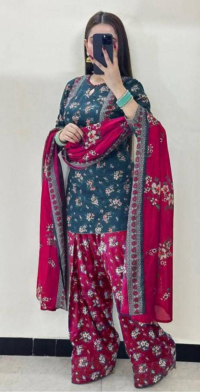 BINSAEED 3PC Khaddar Collection – Printed Winter Suits