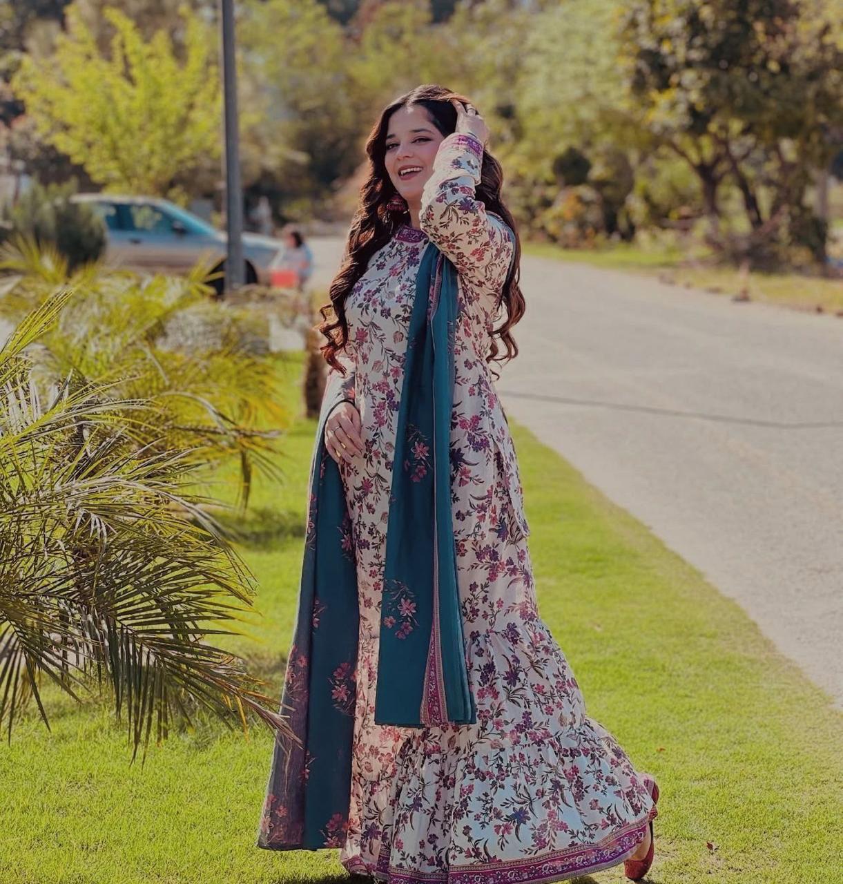 BINSAEED 3PC Khaddar Collection – Printed Winter Suits