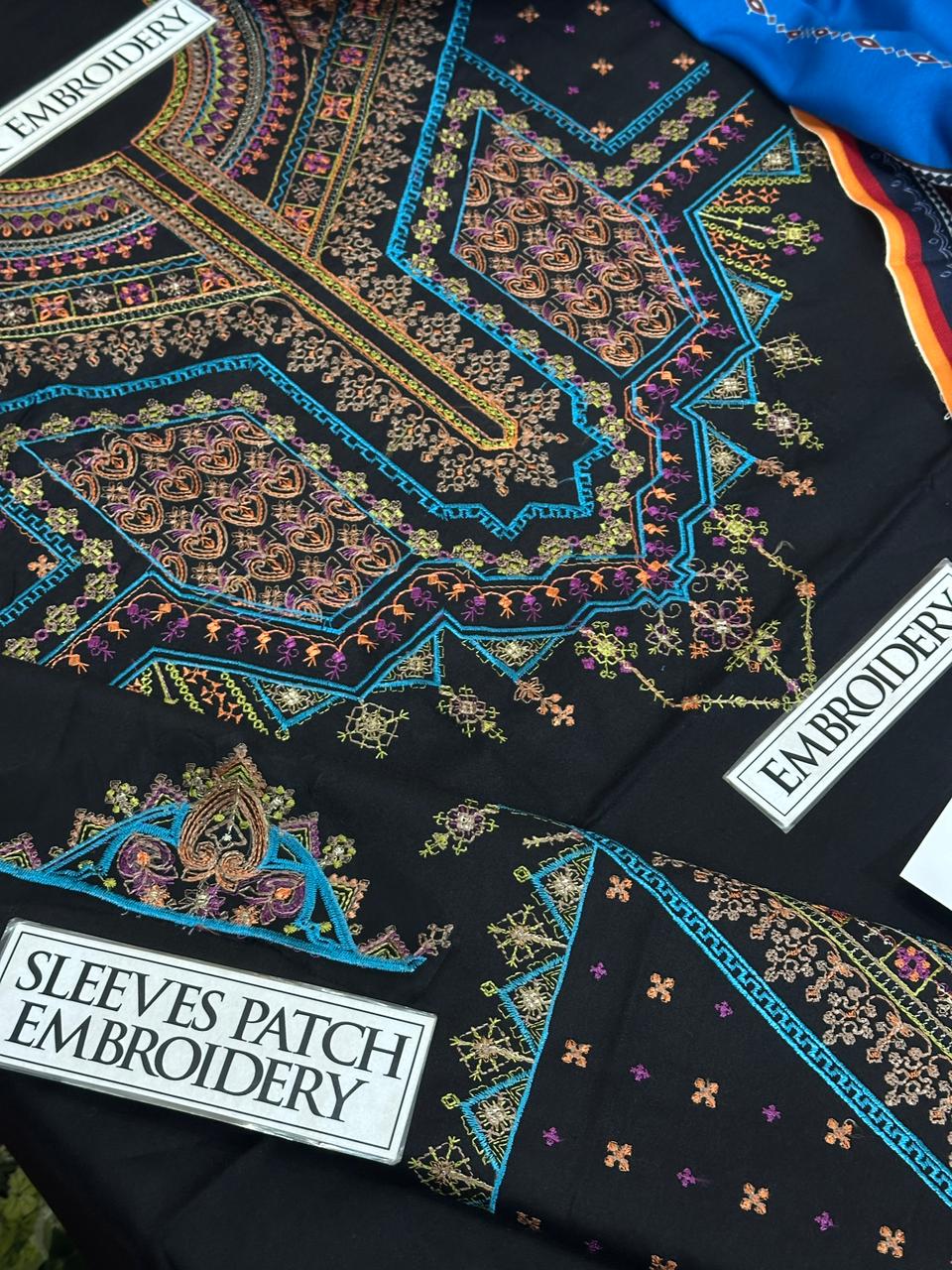 Jazmin Winter Collection 2PC – Heavy Embroidered Neck & Sleeves | Dhanak Fabric Casual Suit